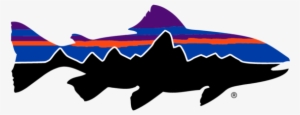 Ai Web Patagonia Fitzroytrout Pms - Patagonia Trout Sticker