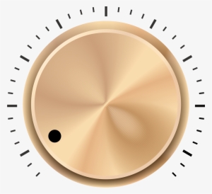 Metal Texture Copper Color Knob - Knob Png