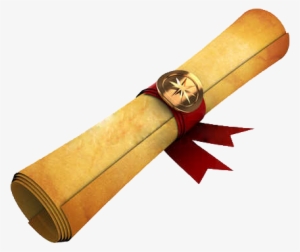 Scroll Png Jpg Library Stock - Paper Scroll Rolled Up