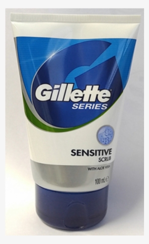 Gillette Series Sensitive Scrub With Aloe Vera 100ml - Gillette Series Pre Shave Scrub With Aloe Vera 100ml