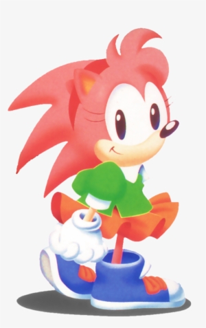 Classic Amy Old Video, Eggman, Vintage Video Games, - Classic Amy Rose