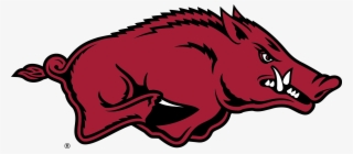 Vertical Divider - Arkansas Razorbacks Printable