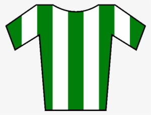 Soccer Jersey Green-white - Portable Network Graphics