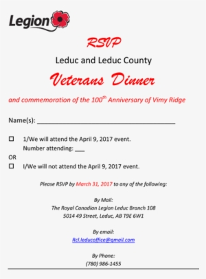 Vertical Divider - Royal Canadian Legion