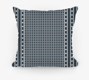 Black And White Stripes And Polka Dots Pillow - Party Girl! Beverage Napkins