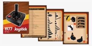 S 1977 Atari® 2600® Lego® Joystick Instruction Sample - Atari Lego