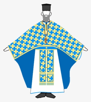 Eastern Orthodox Priest Polystavrion - Priest Orthodox Png