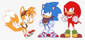 Sonic Mania With Sonic Boom Style - Knuckles The Echidna