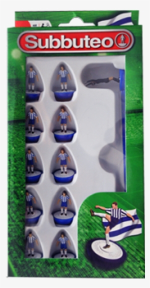 Subbuteo Football Team Set (blue/ White) By Paul Lamond