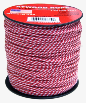 Red W/ White Stripes - Storage Basket