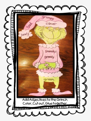 First Grade Wow - Hey There Mister Grinch Poem