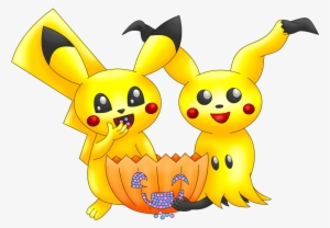 Pikachu Mimikyu Halloween Colored Pikachu Mimikyu Halloween - Halloween