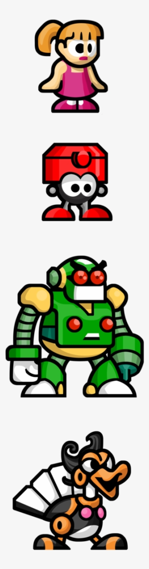 Megaman 'sprites'-shopkeepers By Waneblade On Deviantart - Auto Mega Man Sprites