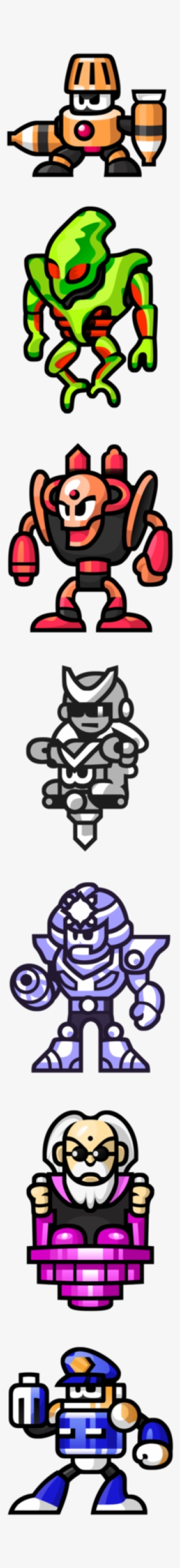 Megaman ''sprites''-extra Baddies By Waneblade On Deviantart - Mega Man 11 Torch Man