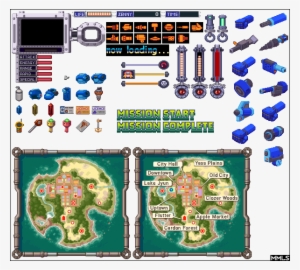 Mm Legends Sprites - Megaman Legends Sprites