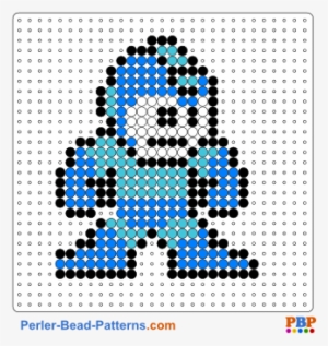 Perler Bead Pattern Mega Man - Mega Man Perler Bead