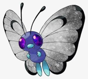 Pokemon Galaxy Space Butterfly Butterfree Freetoedit - Clip Art Butterfly Gif