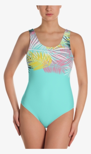 Palmeras Tropicales Swimsuit - One-piece Swimsuit