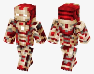 Aspecto De Minecraft Pe De Iron Man
