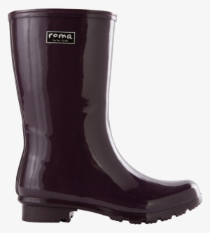 Roma Classic Short Eggplant - Roma 'emma' Short Eggplant Women's Rain Boots