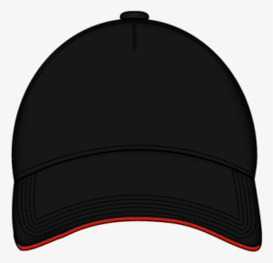Gorra Negra Frontal - Baseball Cap Png