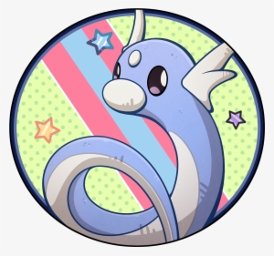 Pokemon Icon Dratini - Circle