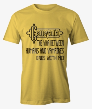 The War Ends With Me Castlevania Throwback Tee