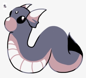 Retro Dratini - Cartoon