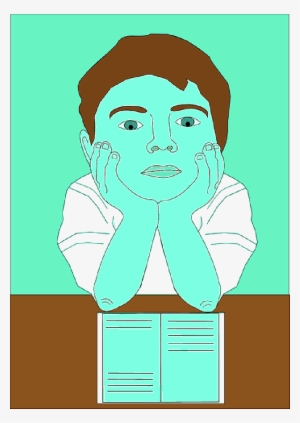 Mb Image/png - Student Thinking Clip Art