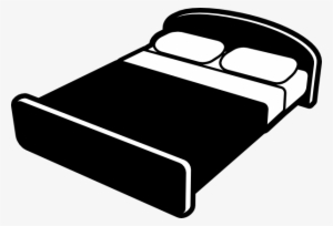 Black Bed Clipart
