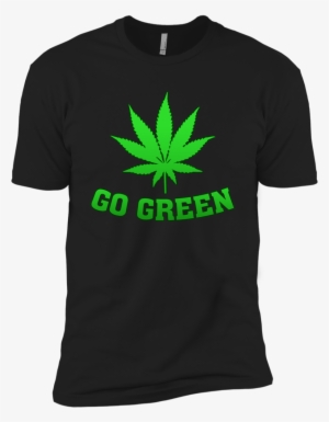 Go Green Weed T Shirt Vape Nation Marijuana Leaf 420 - San Francisco Pot Leaf Decal Large Sizes Black Or White