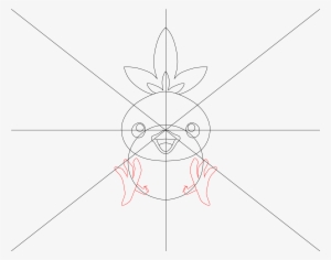 How To Draw Torchic Step - Drawing