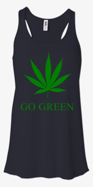 Go Green T Shirt - One Piece Logo Ladies Tee