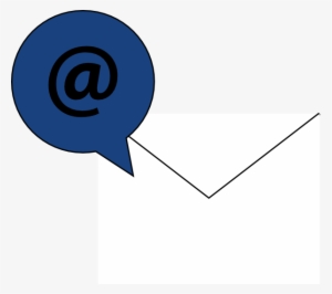 How To Set Use Email Icon White W/ Blue Clipart