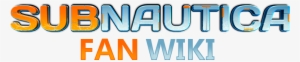 Logo Fan Wiki - Subnautica Png Logo