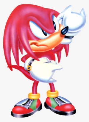 Sonic The Hedgehog Clipart Knuckles The Echidna - Classic Knuckles The Echidna
