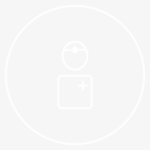 Doctor Icon Circle - Oxford University Logo White