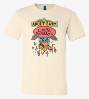 Adult Swim On The Green Tour T-shirt - Booker T And The Mgs Shirt