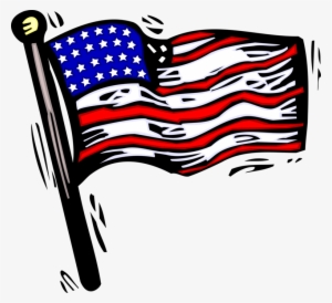 Vector Illustration Of American Flag Of United States