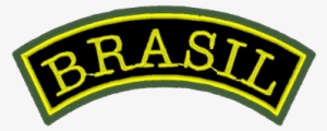 Brasil 01 8x3 Cm - Embroidered Patch