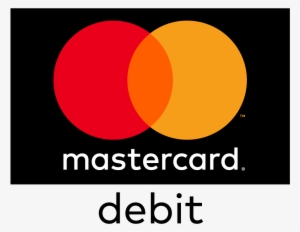 We Accept Debit Cards With Visa And Mastercard Logos, - Discover Vector ...