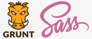 Grunt Sass Logo - Sass Css Logo