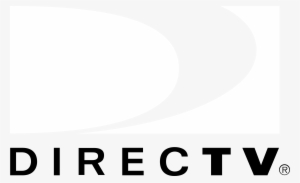 Directv 1 Logo Black And White - Directv Logo Png Black