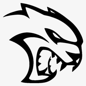 Black - Hellcat Logo Png