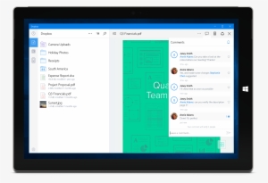 The Dropbox App For Windows 10 Mobile