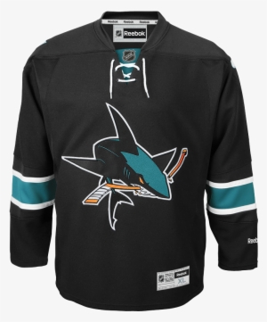 Reebok San Jose Sharks Third Adult's Jersey Blank - San Jose Sharks Jersey