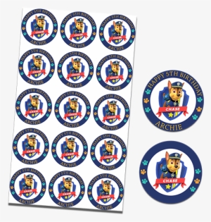 Paw Patrol Chase Or (30x - Paw Patrol Birthday Party Supplies Set Plates Napkins