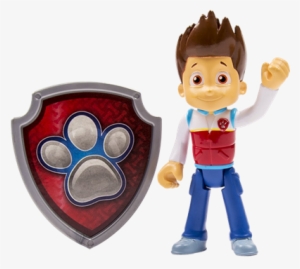 Paw Patrol Actionhvalp Og Badge Ryder - Paw Patrol Toys Ryder
