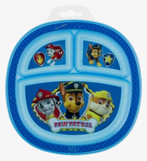 Paw Patrol Plate - Boy-blue