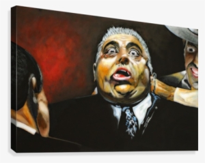 The Godfather Luca Brasi Sleeps With The Fishes Canvas - The Godfather
